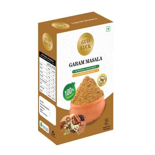 GudLuck Spices Organic Garam Masala Powder - 3.5 Ounce - Indian Food Spices Blend Seasoning For Cooking | Vegan | No Colors | NON-GMO -3.5 ounce